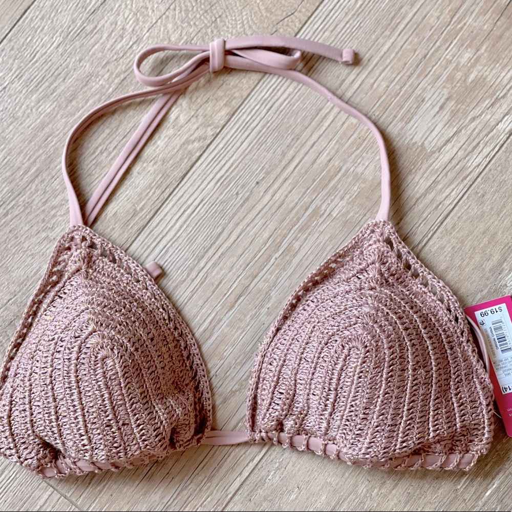 Bikini top Rose Gold